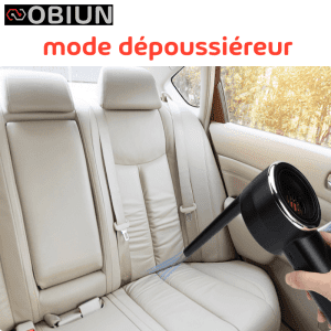 Mini Aspirateur et Souffleur oBiun Mode dépoussiéreur nettoyage voiture