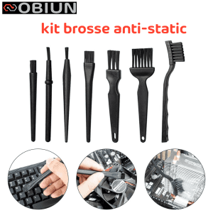 Mini Aspirateur et Souffleur oBiun Kit de 7 pinceaux antistatiques